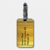 Bagagelabel bier (Achterkant verticaal)