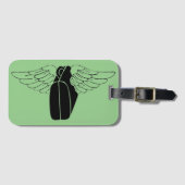 Bagagelabel Bike Vrijdag (Voorkant (horizontaal))