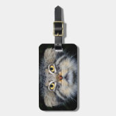 Bagagelabel - bleekkat (Voorkant verticaal)