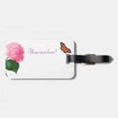 Bagagelabel  bloemen (Achterkant horizontaal)