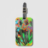 Bagagelabel bloemenboeket (Voorkant (verticaal))