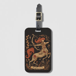 Bagagelabel Boogschutter Hemelse Zodiac Art