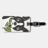 Bagagelabel Boston Terrier (Voorkant horizontaal)