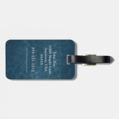 Bagagelabel Boston Terrier (Achterkant horizontaal)