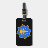 Bagagelabel Camino de Santiago (Voorkant verticaal)