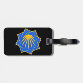 Bagagelabel Camino de Santiago (Achterkant horizontaal)
