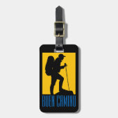 Bagagelabel Camino de Santiago (Voorkant verticaal)