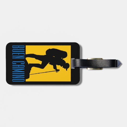 Bagagelabel Camino de Santiago (Achterkant horizontaal)