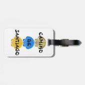 Bagagelabel Camino de Santiago (Achterkant horizontaal)