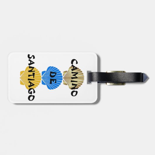 Bagagelabel Camino de Santiago (Achterkant horizontaal)