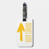 Bagagelabel Camino de Santiago (Achterkant verticaal)