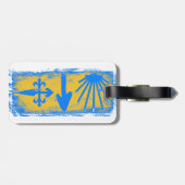 Bagagelabel Camino de Santiago (Achterkant horizontaal)