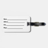 Bagagelabel Canadese vlag (Achterkant horizontaal)