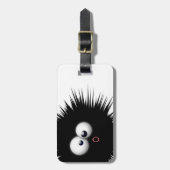 Bagagelabel Cartoon inktsplaat (Voorkant verticaal)