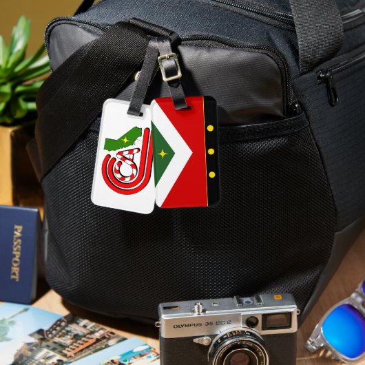 Bagagelabel - CCCA/Claus Ambassadeur (Voorkant /achterkant)