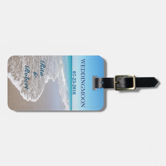 Bagagelabel Collectie/bruiloft (Voorkant horizontaal)