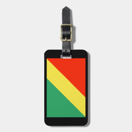 bagagelabel Congo (Voorkant verticaal)