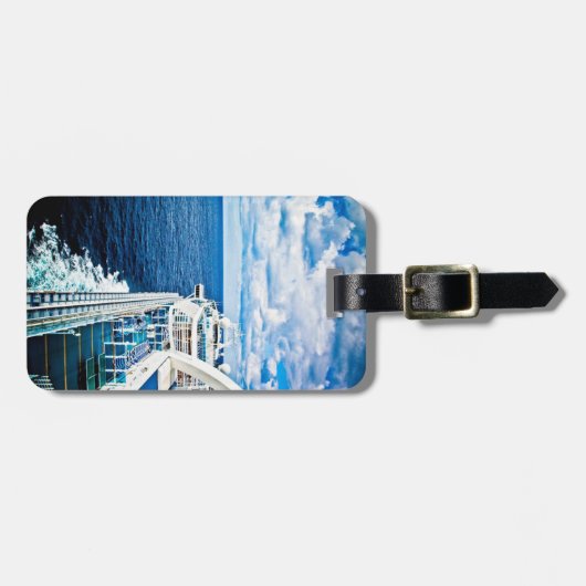 Bagagelabel cruiseschepen (Voorkant horizontaal)