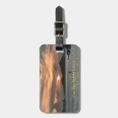 bagagelabel Cruz Bay St. John, USVI (Voorkant verticaal)