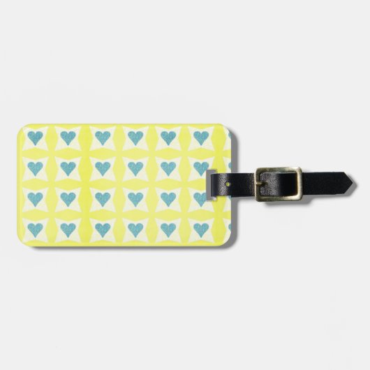 Bagagelabel dag valentijn (Voorkant horizontaal)