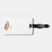 Bagagelabel - Dansende bananen (Achterkant horizontaal)