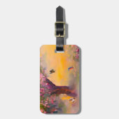 Bagagelabel, dubbelzijdig, bagagelabel (Voorkant verticaal)