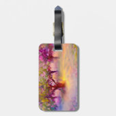 Bagagelabel, dubbelzijdig, bagagelabel (Achterkant verticaal)