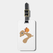 Bagagelabel eekhoorn (Voorkant verticaal)