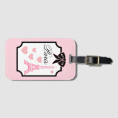 Bagagelabel Eiffeltoren (Voorkant (horizontaal))