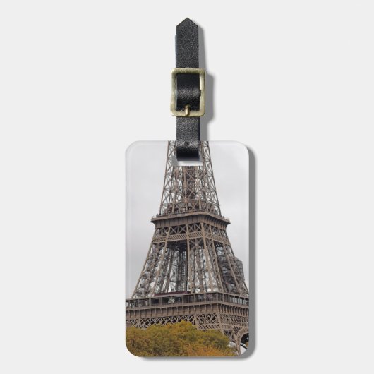 Bagagelabel Eiffeltoren (Voorkant verticaal)