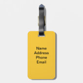 Bagagelabel Eiffeltoren (Achterkant verticaal)