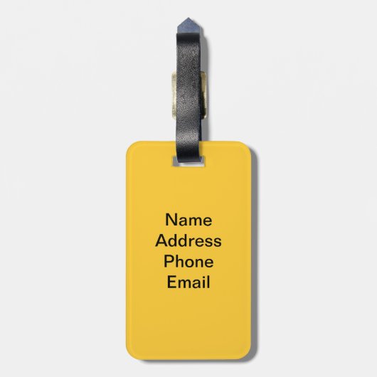 Bagagelabel Eiffeltoren (Achterkant verticaal)