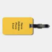 Bagagelabel Eiffeltoren (Achterkant horizontaal)