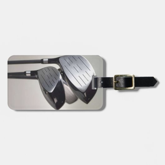 BAGAGELABEL- en BAGAGE-LABEL VAN DE GOLFER Bagagelabel (Voorkant horizontaal)