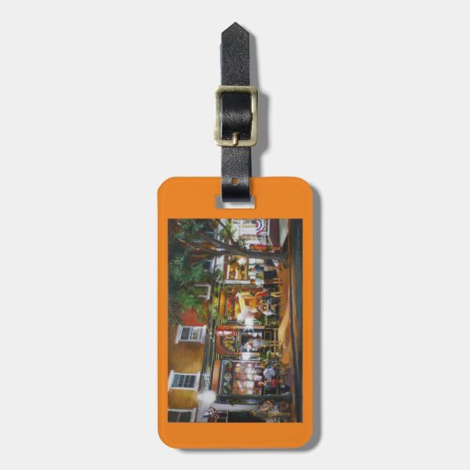 Bagagelabel en label (Voorkant verticaal)