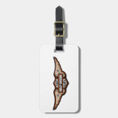 Bagagelabel - Etiket motorfietsen (Voorkant verticaal)