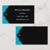 bagagelabel Executive. Visitekaartje (Voorkant / Achterkant)