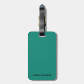 bagagelabel Extraordinaire (Achterkant verticaal)