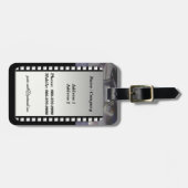 Bagagelabel filmmaker (Voorkant horizontaal)