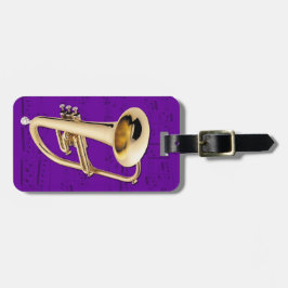 bagagelabel - Flugelhorn - Kies kleur