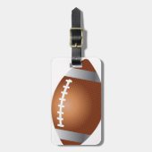 Bagagelabel Football sport (Voorkant verticaal)