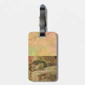 Bagagelabel Frans Briefkaart (Achterkant verticaal)