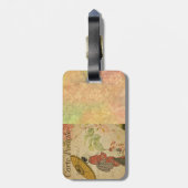 Bagagelabel Frans Briefkaart (Achterkant verticaal)