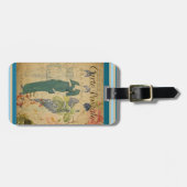 Bagagelabel Frans Briefkaart (Voorkant horizontaal)