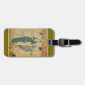 Bagagelabel Frans Briefkaart (Voorkant horizontaal)