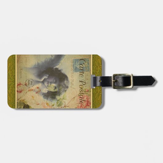 Bagagelabel Frans Briefkaart (Voorkant horizontaal)