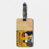 Bagagelabel Frans Briefkaart (Achterkant verticaal)