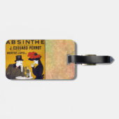 Bagagelabel Frans Briefkaart (Achterkant horizontaal)