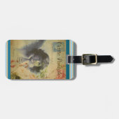 Bagagelabel Frans Briefkaart (Voorkant horizontaal)