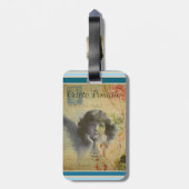 Bagagelabel Frans Briefkaart (Achterkant verticaal)